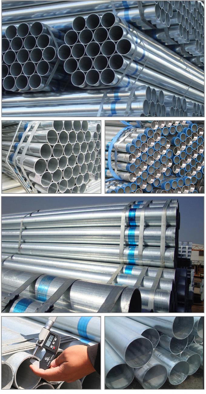 Schweißender lochender galvanisierter Standard 1 des Stahlrohr-Rohr-ASTM A53 A36