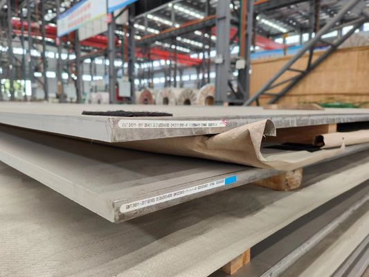 BA 2B spiegeln Oberflächenedelstahl-Metallplatten Ende ATSM 304 wider