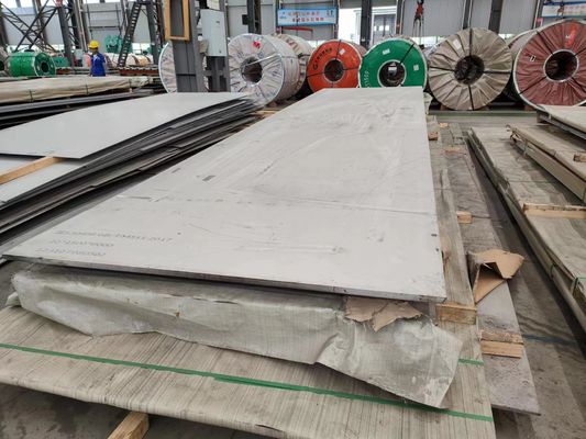 BA 2B spiegeln Oberflächenedelstahl-Metallplatten Ende ATSM 304 wider
