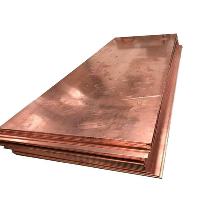 Industrielle prägeartige Messingbreite des Kupferblech-0.1mm der Stärke-2500mm