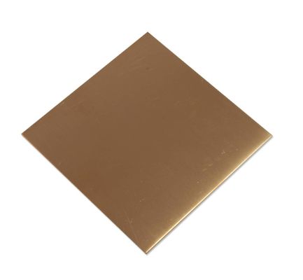 Metallplatten JIS-bedecken Standard-Kupfer-H65 4x8 Stärke der Größen-0.5mm