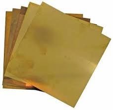 1mm 3mm 4mm Messingblatt-Platte C1100 SGS-ISO-Zertifikat für Kühlschrank