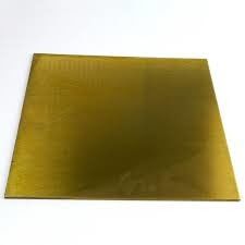 Messingplatte 5mm, dünnes Messingblatt C67400 H62 H65 für thermische Geräte